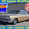 1962 Chevrolet Impala 454 V-8 Hardtop 454 Auto Classic 2 Door