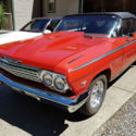 1962 CHEVROLET IMPALA CONVERTIBLE SS STREET MACHINE 460CI M22 RED BLK TOP INTER