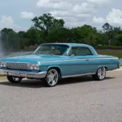 1962 Chevrolet Impala Frame-Off Restored, New Crate V8 LS3  Blue