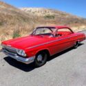 1962 Chevrolet V-8 Coupe Red RWD Automatic 1637 VIN Rare Factory V8 Bubbletop