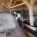 1962 CHEVY CORVAIR MONZA COUPE PAIR PARTS RESTORE IOWA BARN FIND 60 61 62 63 64