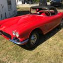 1962 CHEVY CORVETTE VETTE ROLLER NO HIT BODY VERY NICE PAINT NEW CHROME C1 62