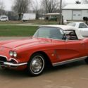 1962 CORVETTE  300HP 4 SPEED ROMAN RED ON BLACK