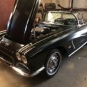 1962 CORVETTE C1 NICE DRIVER RESTORED CONVERTIBLE 327 4 SPEED TRIPLE BLACK
