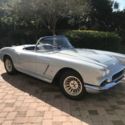 1962 Corvette C1 Sateen Silver Classic 327 4 Speed Mint Condition Original Paint