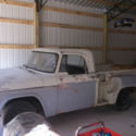 1962 DODGE D1OO PICK UP RARE BARN FIND HOTROD/RATROD RUNS GOOD SLANT SIX