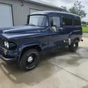 1962 Dodge D/W Series Wagon Blue