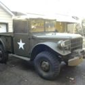 1962 dodge military truck power wagon M37