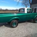1962 F100 Unibody long bed pickup 4x4 292 Y-block 4 speed