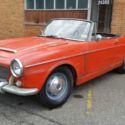 1962 FIAT 1200 SPIDER BARN FIND  **NO RESERVE AUCTION**