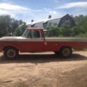 1962 FORD F-250 UNIBODY TRUCK - CUSTOM CAB - BIG BACK WINDOW