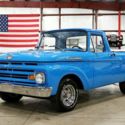 1962 Ford F100  1885 Miles Competition Blue Pickup Truck V8 Manual