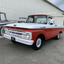 1962 Ford F100 4753 Miles Red/White Pick-up