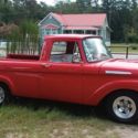 1962 Ford F100 Pickup Red RWD Manual unibody