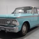 1962 Ford Fairlane 500  19,487 Miles Blue 4 door V-8 221 Automatic