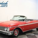 1962 Ford Galaxie 500 Sunliner 7241 Miles Rangoon Red Convertible 390 V8 3 Speed