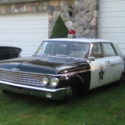 1962 FORD GALAXIE VINTAGE POLICE SQUAD PATROL CAR MAYBERRY REPLICA MOVIE CAR