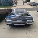 1962 Ford Thunderbird Convertible Black RWD Automatic chrome
