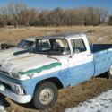 1962 GMC C-10 chevy BIG BACK WINDOW pick up FACTORY V-6