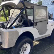 1962 Jeep CJ 5 White