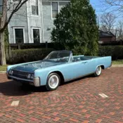 1962 Lincoln Continental Convertible Blue continental