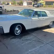 1962 Lincoln Continental Sedan White Suicide doors