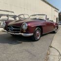 1962 Mercedes-Benz 190SL 64352 Miles Burgundy Convertible