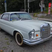1962 Mercedes-Benz 200 Coupe White 220 SE Coupe
