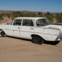 1962 MERCEDES-BENZ 220SE 4 D FINTAIL Sedan, California Car, needs complete resto