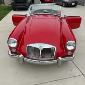1962 MG MGA Convertible Red