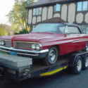 1962 Pontiac Catalina Convertible, 389 factory stick, RED! One family car!