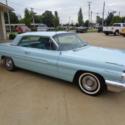 1962 Pontiac Catalina SPORT COUPE 68655 Miles Blue 2 Door Coupe V8 Automatic