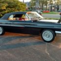 1962 PONTIAC CATALINA TRI-POWER 4 SPEED CONVERTIBLE BLACK STUNNING
