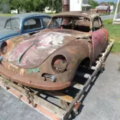 1962 Porsche 356 B T6 Body in pieces
