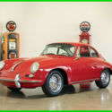 1962 PORSCHE 356B 1600S REUTTER COUPE RUBY RED