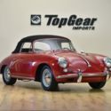1962 Porsche 356B Cabriolet  Rare Ruby Red   Matching Numbers