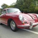 1962 Porsche 356B T6 Super Coupe Ruby Red Nice Driver Condition