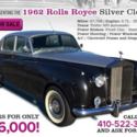 1962 Rolls Royce Silver Cloud