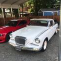 1962 Studebaker Gran Turismo Hawk Coupe White RWD Automatic