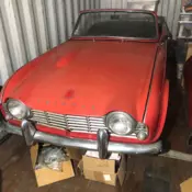 1962 Triumph TR 4 Convertible Red
