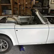 1962 Triumph TR4 Restoration Project Car