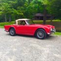 1962 Triumph Tr4.  Surry Top Convertable