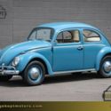 1962 Volkswagen Beetle Blue Coupe 1.2L 4 Cylinder 60,692 Miles