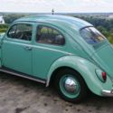 1962 Volkswagen Beetle - Runs like new! Turquoise - 6 volt