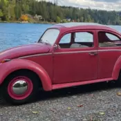 1962 Volkswagen Bug RagTop vw beetle classic vintage rare