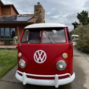1962 Volkswagen Transporter Red Combi
