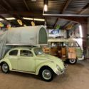 1962 VW beetle w/ Carbak tent camper, survivors!  NO RESERVE!