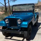 1962 Willys CJ-5 Green 4WD Manual
