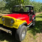 1962 Willys CJ5 Jeep, 225 v6, 4 speed, NO rust