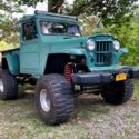 1962 WILLYS LIFTED PICKUP TRUCK V8 351 FORD CHASSIS RAT HOT CUSTOM ROD RARE LOOK